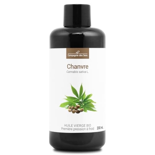 Huile de Chanvre de Bretagne BIO - Fraîcheur Garantie OxyCert® - Vierge & de 1ʳᵉ Pression à Froid
