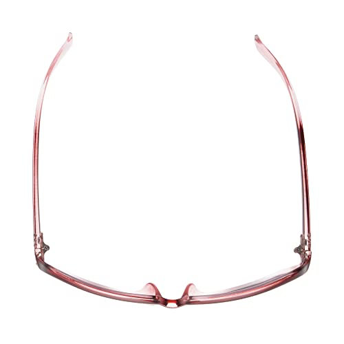 Panama Jack Women's Polarized Studded Rectangle Sunglasses, Purple Crystal/Light Purple on Bottom, 594