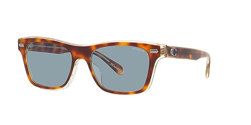 Image of Coach mens Hc8371u Universal Fit Square Sunglasses
