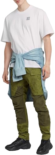 G-STAR Raw - Mens 3D Regular Tapered Cargo 3.0 Pants, Color Mayfly Rain Camo, Size: 32W x 32L3