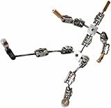 MNJVCFDS DIY Professional Studio Stop-Motion Armature Kit De Acero Inoxidable Cinematic Animation Puppet, DIY Animated Figuras For Stop-Motion Project, 14 Cm