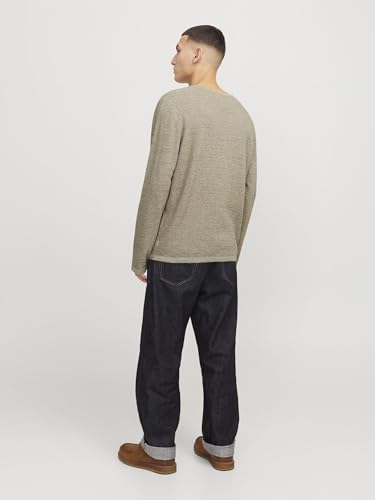 Pull Jack & Jones 12268279 GEORGE CHAMBRAY IT - vue 7