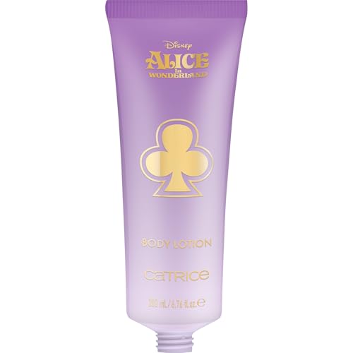 Catrice Loción corporal Alicia en el País de las Maravillas de Disney, hidratar/humectar, cuidado, con grasas, natural (200ml)
