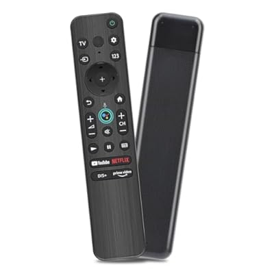 for Sony-TV-Remote, Compatible with Sony Remote Control for Smart TV with Voice Control RMF-TX800U, for XR/XBR/KD/K Series 4K LED OLED Google/Android TVs