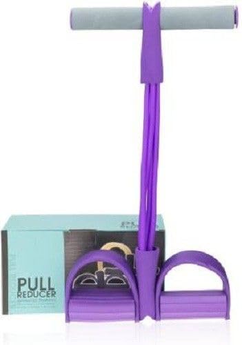 Owlix Rubber Pull Rope Exerciser Toning Tube for Fitness Ab Exerciser (Purple)-image-45