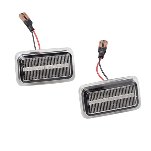 Clignotant LED dynamique pour VW Golf et Caddy - Répétiteurs latéraux cristal 2 pièces