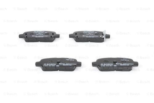 Bosch BP1200 - Pastiglie Freni Auto, Asse Anteriore - Qualità Bosch - Riduzione Del Rumore E Della Polvere - Certificazione ECE-R90 - Senza Rame - 1 Confezione Da 4 Pastiglie - 5