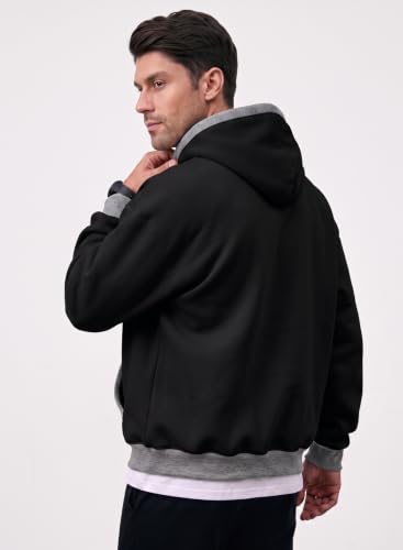 Image of JMIERR Men's Hoodies Sweatshirts Casual Fleece Pullover Hoodie Pocket