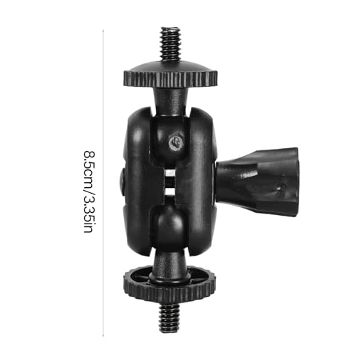 Image of Double Ended 1 / 4inch Male Threaded Screw Adapter for Video Equipment and Lighting Setup Camera Cage Accessory
