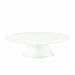 Lenox Opal Innocence Carved 11-1/4-Inch Large Footed Cake Plate