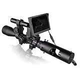 Gslxheal 4.3インチディスプレイ搭載 暗視スコープ ビデオカメラ 720p Hd | 暗視単眼鏡、850nm 赤外線フラッシュライト ライフルスコープ用