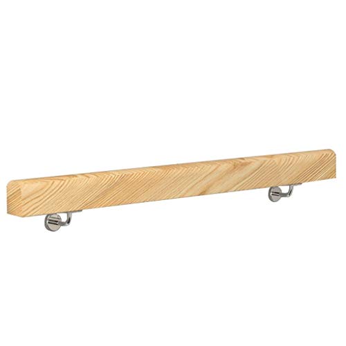 Main courante escalier bois de qualité supérieure avec inox