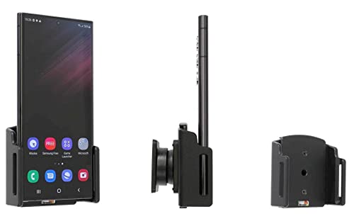 Brodit Gerätehalter 711295 | Made IN Sweden | für Smartphones - Samsung Galaxy S22 Ultra, Schwarz