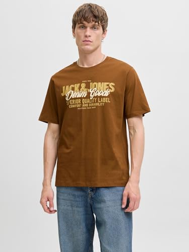 JACK & JONES Jjelogo Tee Ss O-Neck 2 Col Aw25 Sn – Ansicht 2