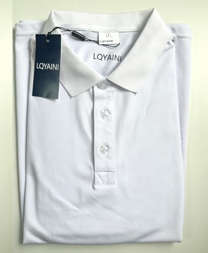 Classic Solid White Polo Shirt for Daily Wearing Working Business Sports2