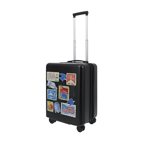Ful USPS - Equipaje de Mano de 22.5 Pulgadas, Maleta rígida con Ruedas giratorias, Black, 22.5 Inch, USPS - Maleta de Mano de 22.5 Pulgadas, Maleta rígida con Ruedas giratorias