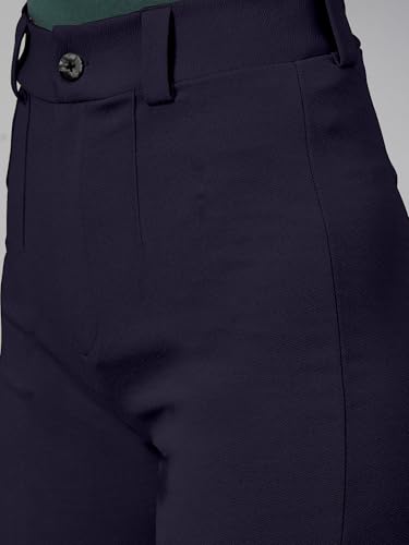 Image of Mehrang Trousers for Women, Formal Pants for Women, Straight Fit Pants