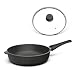 Hoffmann Aluguss Bratpfanne 28 cm Induktion Hoher Rand 7 cm Innenhöhe...