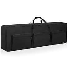 【Fabrics】: 600d Thicken Oxford Clot, Thick cotton fabric on the bottom and sides - 5 times stronger than ordinary fabric 【Select Size】: This size accommodate 57.5"×8"x18" inch(L x W x H), Please confirm the product size before purchasing 【Carry】: LAS...