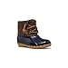 Sperry girls Saltwater Boot, Navy, 6 Big Kid US