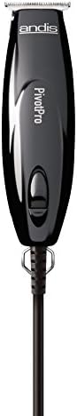 Andis 23475 Professional PivotPro Beard & Hair Trimmer with Carbon Steel T-Blade – Black, Pack of 1