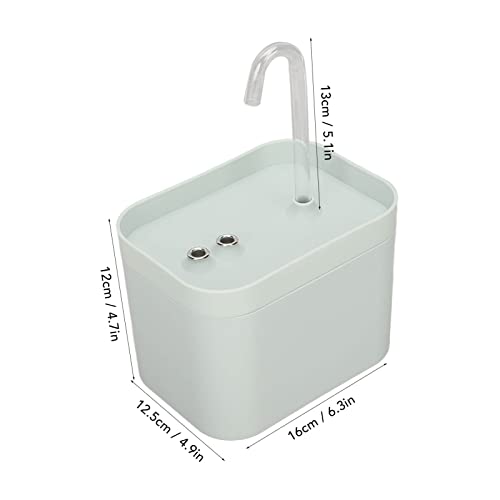 Fuente de agua automática para gatos 1.5L 110-120V miniatura 6