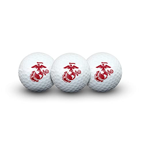 Team Effort Marines Golf Ball Pack of 3
