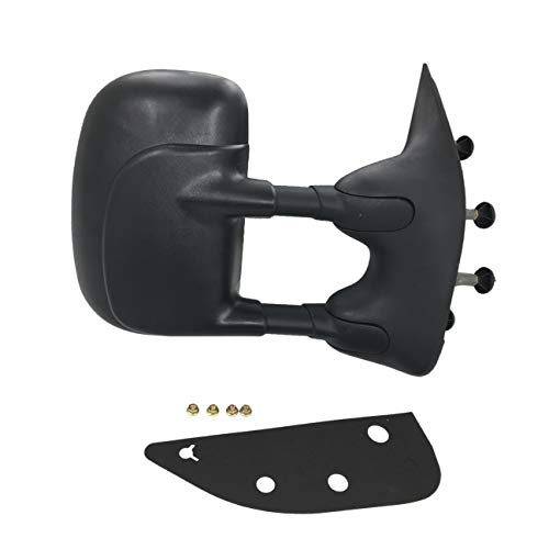 PartsFlow Manual Right Side Door Mirror For 2002-2016 Ford E-350 Super Duty/E-150/E-250/Econoline Van/Econoline/E-150 Club Wagon/E-350 Club Wagon/E-150 Econoline Club Wagon/E-250 Econoline - Image 5