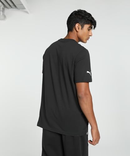 Image of Puma Men's Cotton Regular Fit T-Shirt