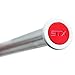 STX Lacrosse Elite Handle End Cap, 2-Pack - White/Red