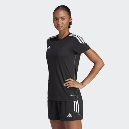 Camiseta Adidas Feminina Treino Tr 23 Club Black/white Hs3621 Pp