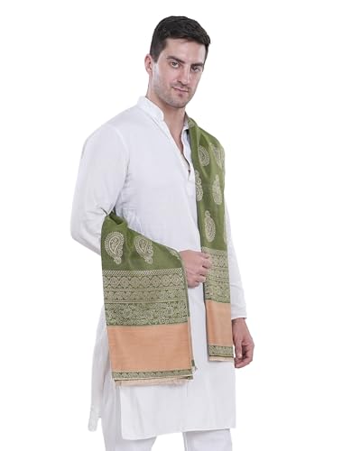 Image of Men's Kashmiri Wool Jamawar Shawl