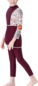 IMEKIS Meisjes bescheiden moslim badmode UPF 50 UV islamitische hijab