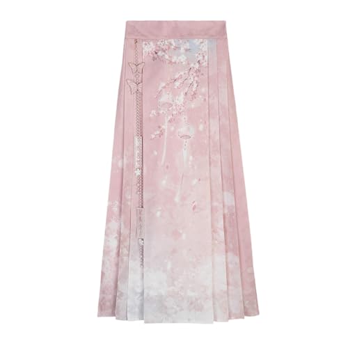 Jupe Hanfu style chinois : confort et élégance pour femme