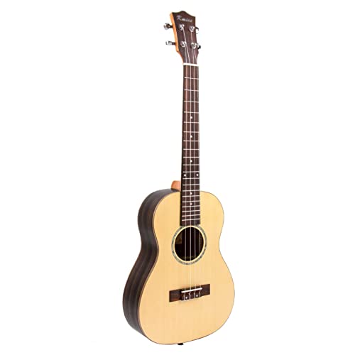 kerryshop Ukulele Ukulele Massive Fichte 30 Zoll Ukellee 4 Saitengitarre for Kinder Erwachsene Studentenstarter professionell Ukulele für Anfänger Cover