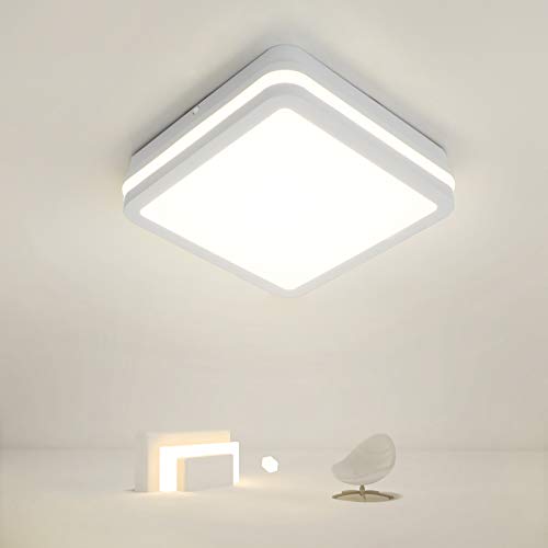 Preisvergleich Produktbild LED Deckenleuchte für Wohnzimmer, 24W 2400LM 4000K Neutralweiß LED Deckenlampe, Spritzwassergeschützt IP54 Badleuchte für Badezimmer, Büro, Schlafzimmer, Esszimmer, Küche, Balkon