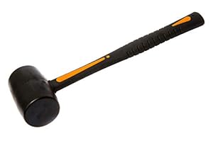 Brackit MT2030 Gummihammer Schwarz 450g