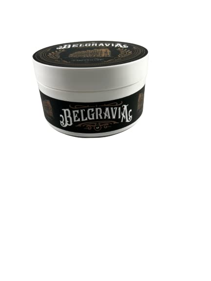 Belgravia Shave Cream - Vegan, Beta Carotene, Antioxidants. Not tested on animals, No Animal Ingredients. 3.5 oz. Scent notes of Notes of Pineapple, Pink Pepper, Bergamot, Cypress, Cedarwood