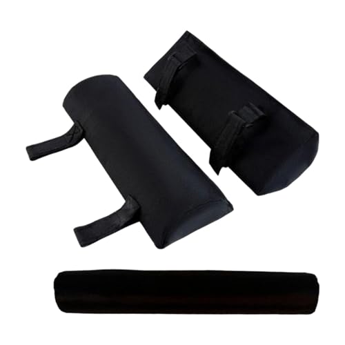 Tdoutop Almohadillas para Reposabrazos de Tumbona, Cojines Reposapiés, Almohadas Suaves Y Gruesas para Tumbonas, Sillas Reclinables, Césped Y Camping, Reposapiés de 40 cm.