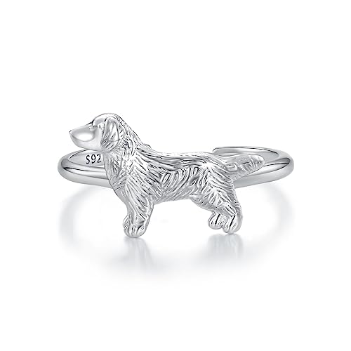 Bague ouverte chiot pour illuminer vos tenues décontractées