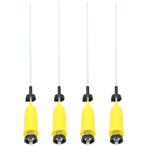 CALLARON Kit de Varillas de Suspensión para Lavadora Absorción de Impactos, Material Hierro y Plástico, Ajuste de 48-60 Cm, 4 Piezas Prácticas para Máquina de Lavar Ropa Color Aleatorio