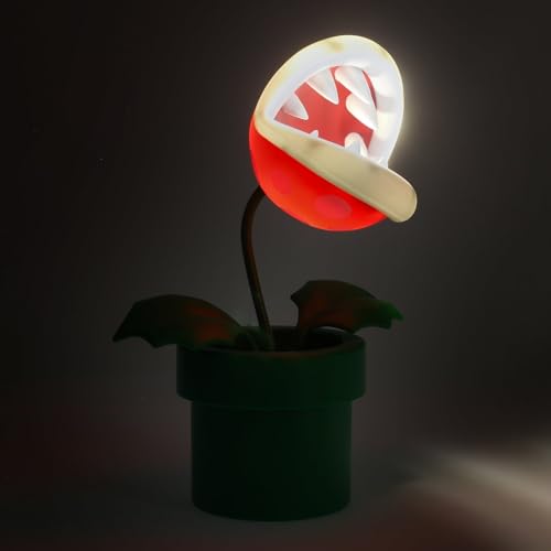 Piranha Plant Lamp Super Mario Bros Nintendo