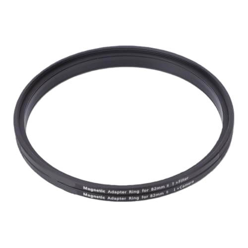 Anillo adaptador de filtro magnético de 82mm en aleación de aluminio para cámaras