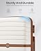 Kono Large Hard Shell Suitcase, Lightweight ABS+PC Checked Luggage, White