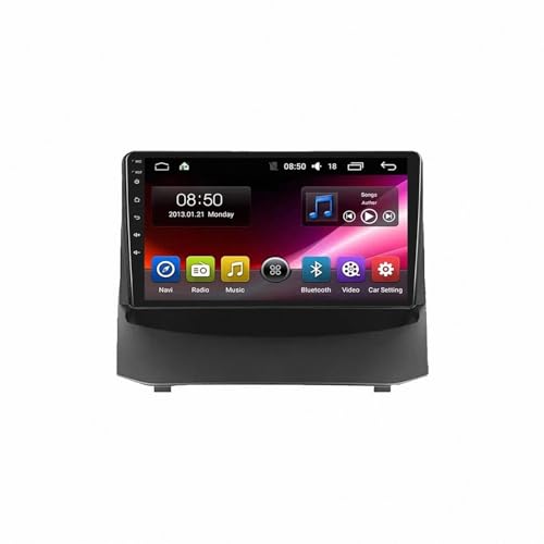 Navegador GPS multimedia de 4G+64G para Ford Fiesta MK6 con control por Siri