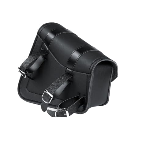 Bagagerie moto sac de selle cuir PU pochette outils pour BMW Suzuki gauche