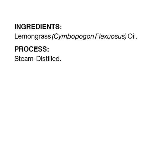 Majestic Lemongrass Usda Organic Essential Oil | 100% Organic | Premium Quality Oil For Aromatherapy, Massage, Diy Recipes| 1 Fl Oz #TOP2