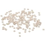 SOLUSTRE Pestañas de Soldadura de Plata 2x2 Mm para Joyería Chip de Soldadura de Baja Temperatura para Reparación y Fabricación de Joyas 100 Piezas Material Profesional para Bricolaje