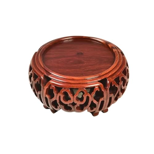 Socle présentation bonsaï et service à thé en bois XL