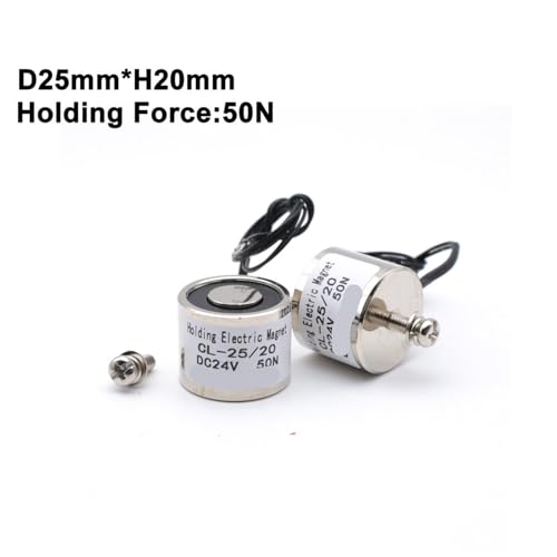 Électroaimant à ventouse 5kg de force pour maintien électrique 6V - 2